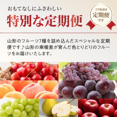 ≪先行受付≫ お・も・て・な・し山形フルーツ便【定期便全6回】 060-T06