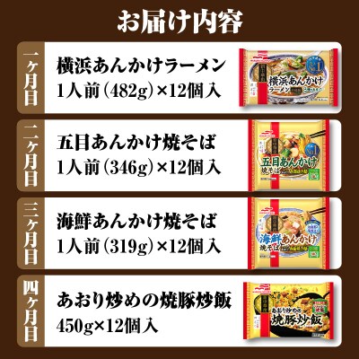 マルハニチロ 冷凍食品 ごちそうセット《4ヵ月定期便》 045-T01