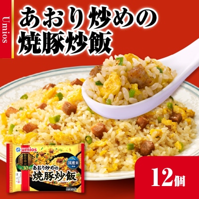 Umios 冷凍食品 あおり炒めの焼豚炒飯 12個入 045-004