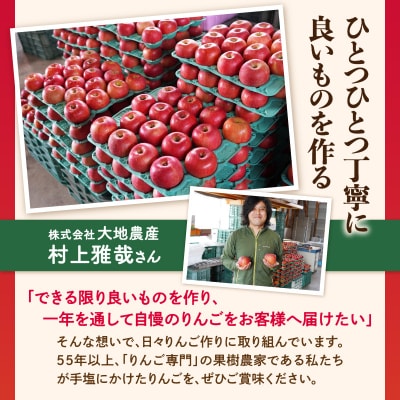 《先行受付》【2026年1月発送予定】 特選大玉サンふじ約3kg 028-027