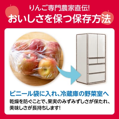 《先行受付》サンふじ約3kg 【2025年12月上旬頃～発送予定】 001-104
