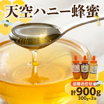 天空ハニー蜂蜜3点セット【道の駅おおえ】 004-011
