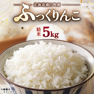 【先行予約 令和8年産】浦臼町産　ふっくりんこ(精米)5kg　特A