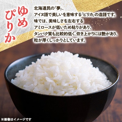 【発送月固定定期便】浦臼町産　ゆめぴりか(精米)10kg　特A　お米全6回