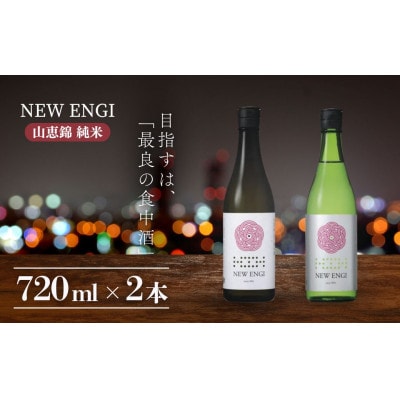 父の日　NEW ENGI 山恵錦 純米(5)・(7) 720ml 2本セット[53710459]