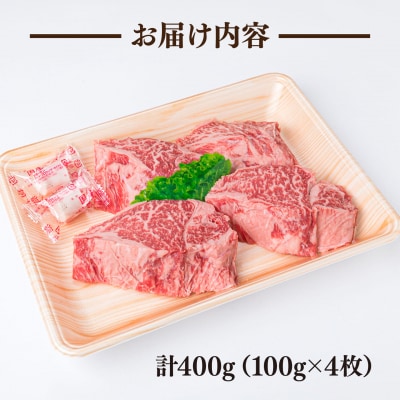【月200件限定!】【極上 ヒレ ステーキ】 100g×4枚 A4ランク 博多和牛 [ACA055]