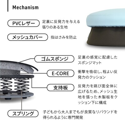 ホームトランポリン シンプルタイプ 未来航路 クッション インテリア [AAB009]