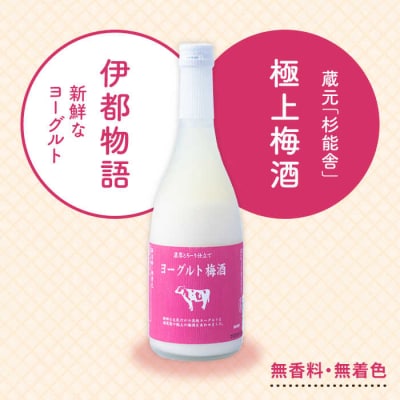 ヨーグルト梅酒 720ml×2本 南国フルーツ株式会社 [AIK023]
