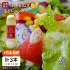 【全3回定期便】糸島そだちの白い玉ねぎ生ドレッシング(285ml×1本) [AAG042]