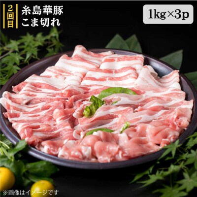 【全7回定期便】ボリューム満点! お肉 福岡 糸島産 牛肉/豚肉/鶏肉 《糸島》[ACA086]