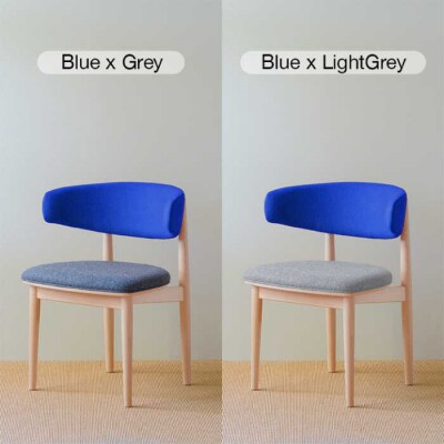Round Chair ”Uuuh!”〈Blue〉/nomade design[AIF011]