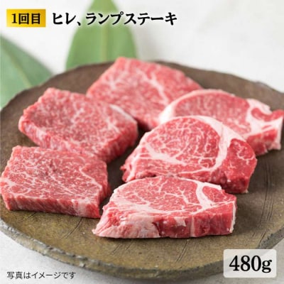 糸島黒毛和牛(博多和牛)高級部位の定期便セット全9回(月1回)2人前 4.12kg[ACA109]