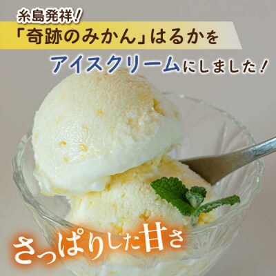 【限定 25セット!】 はるか みかん アイス クリーム 8個セット [AGI001]