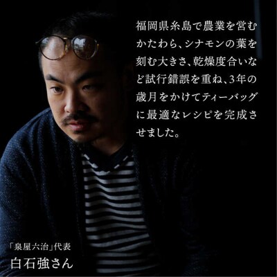 ジンジャー・シナモン・ティー 2袋 【泉屋六治】[AGC010]
