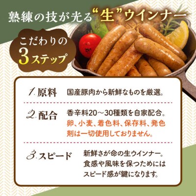 生 ウインナー 30 本 (6種 × 5本) 志摩スモークハウス [AOA006]