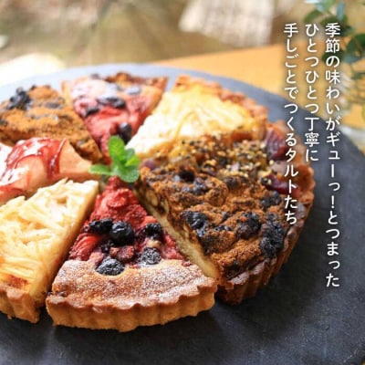 【全12回定期便】季節のベイクドタルトケーキアソート 4種-6種 糸島/フルーレ [AME013]