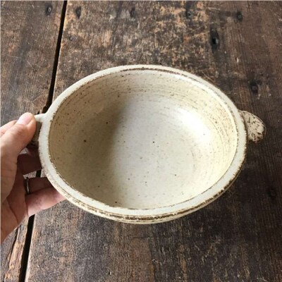 耐熱 灰釉 シリーズ グラタン 皿ペア/うつわと手仕事の店 研 [ARD012]