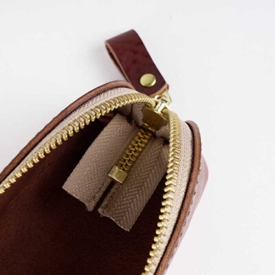 【年内発送】三角フォルムのファスナー ペンケース LADIES&GENTLEMEN [ADK017]