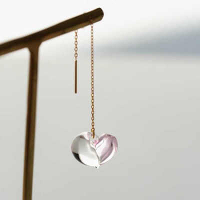 cocoro アロマ チェーン ピアス  K18YG 【タビノキセキ】[ADB023]