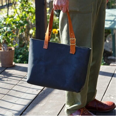 【経年変化を楽しむ本革製品】A4 トート バッグ 本革[AAA021]