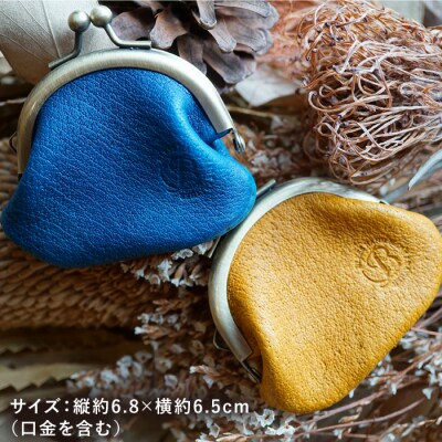 【イノシシ革】がまぐち コインケース BLESS LEATHER [AAA011]