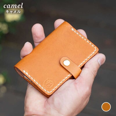 【手縫いの本革製品】 カード ケース (20枚レフィル付) BLESS [AAA026]