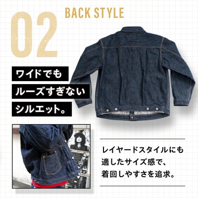 デニムジャケット AF-20 TRUCKER  atelier FLOAT [AAF006]