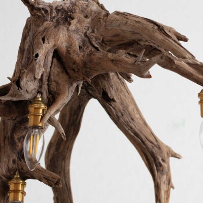 ROOTS Chandelier シャンデリア /WOOD'ARBRE [ADC006]