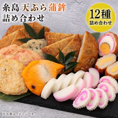 天ぷら 蒲鉾 詰め合わせ (12種17点) Aセット/村島蒲鉾店 惣菜 かまぼこ [AHH001]