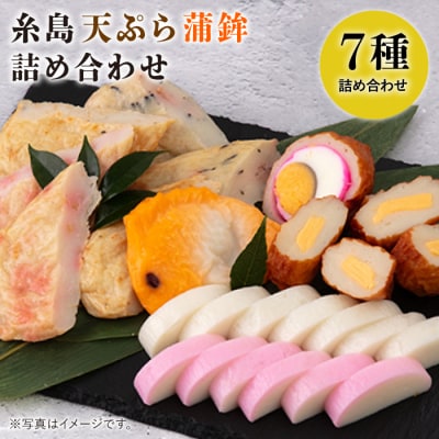 天ぷら 蒲鉾 詰め合わせ (7種8点) Bセット/村島蒲鉾店 惣菜 かまぼこ [AHH002]