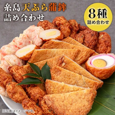 天ぷら 蒲鉾 詰め合わせ (8種20点) Cセット/村島蒲鉾店 [AHH009]