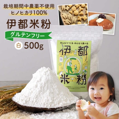 伊都 米粉 白 500g フルタク グルテンフリー 米 [AHN002]