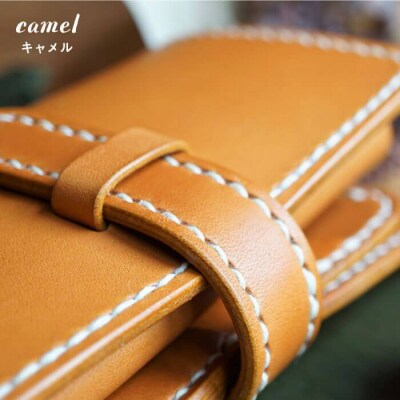 【手縫いの本革製品】ミドル ウォレット 財布 本革 BLESS [AAA020]