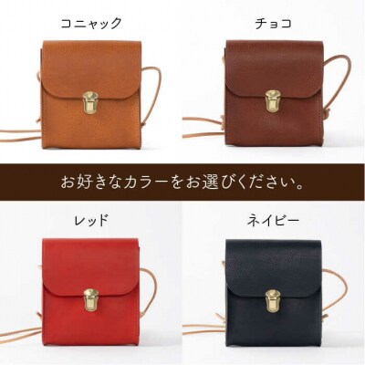 差し込み金具の小さな ショルダーバッグ 【LADIES&GENTLEMEN】[ADK010]