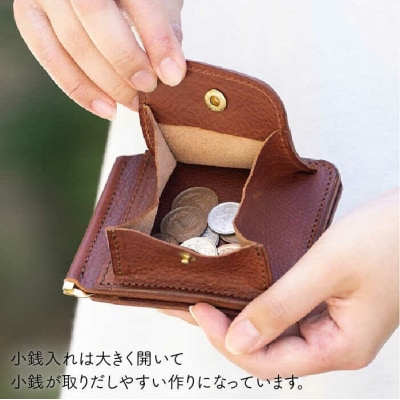 小銭入れ 付きのマネークリップ 【LADIES&GENTLEMEN】[ADK011]