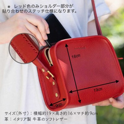 ラウンドファスナーのショルダーバッグ 【LADIES&GENTLEMEN】 [ADK018]