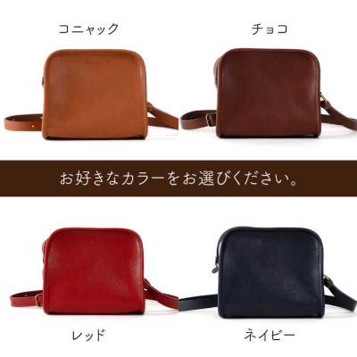 ラウンドファスナーのショルダーバッグ 【LADIES&GENTLEMEN】 [ADK018]