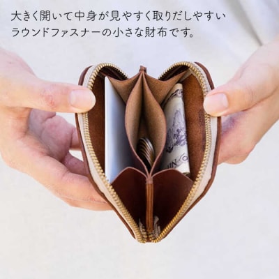 ラウンドのコンパクト財布 【LADIES&GENTLEMEN】 [ADK019]