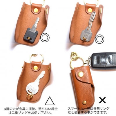スライド キー ケース LADIES&GENTLEMEN 革 革製品 [ADK027]