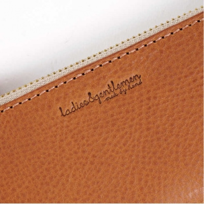 L字ファスナーのペンケース LADIES&GENTLEMEN 革製品 [ADK030]