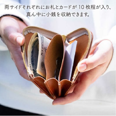 【L字ファスナー】コンパクト 財布 LADIES&GENTLEMEN [ADK037]