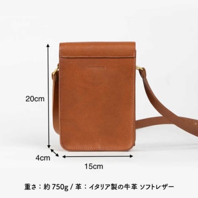 マグネットフラップのショルダーバッグ/LADIES&GENTLEMEN [ADK038]