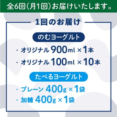 【全6回定期便】【伊都の朝】伊都物語のヨーグルトセット 糸島市  [AFB050]