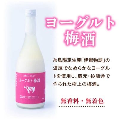 【先行受付】【冬】ヨーグルト梅酒×あまおう2パック【2025年12月以降順次発送】[AIK012]