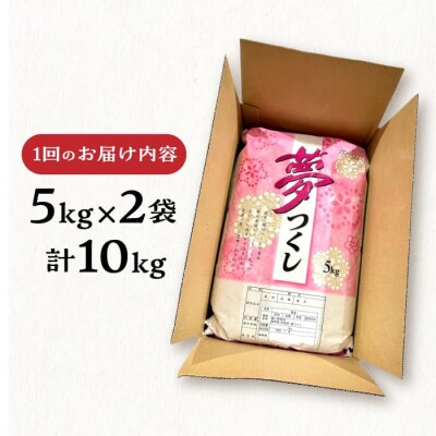 【全3回定期便】糸島産 夢つくし 10kg 糸島市/三島商店 [AIM011]