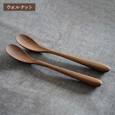 木製 スプーン M 2本セット 糸島/ダブルダブルファニチャー[APE029]
