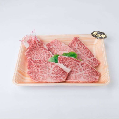 【希少部位】とも三角 もも ステーキ 80g×5枚 A4ランク 糸島 黒毛和牛 [ACA007]