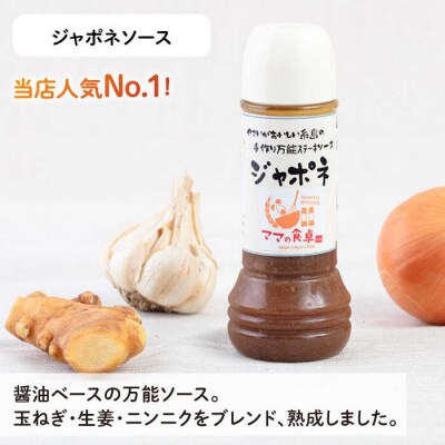 【ギフト用】レストランの味わい お肉がもっとおいしくなるソース詰め合せ(3種) [AGH001]