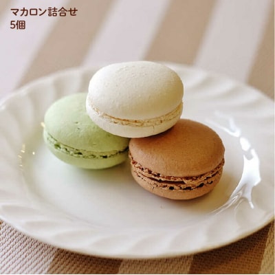 【全6回定期便】【つまんでご 卵】糸島ロールケーキ &マカロン 5個詰め合わせセット[AGA025]