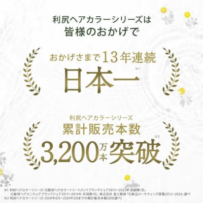 [白髪用] 利尻ヘアカラートリートメント つやプラス 株式会社ピュール[AZA082]